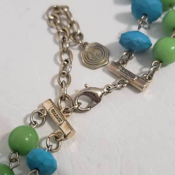 Graziano multicolored double string necklace - Picture 5 of 6